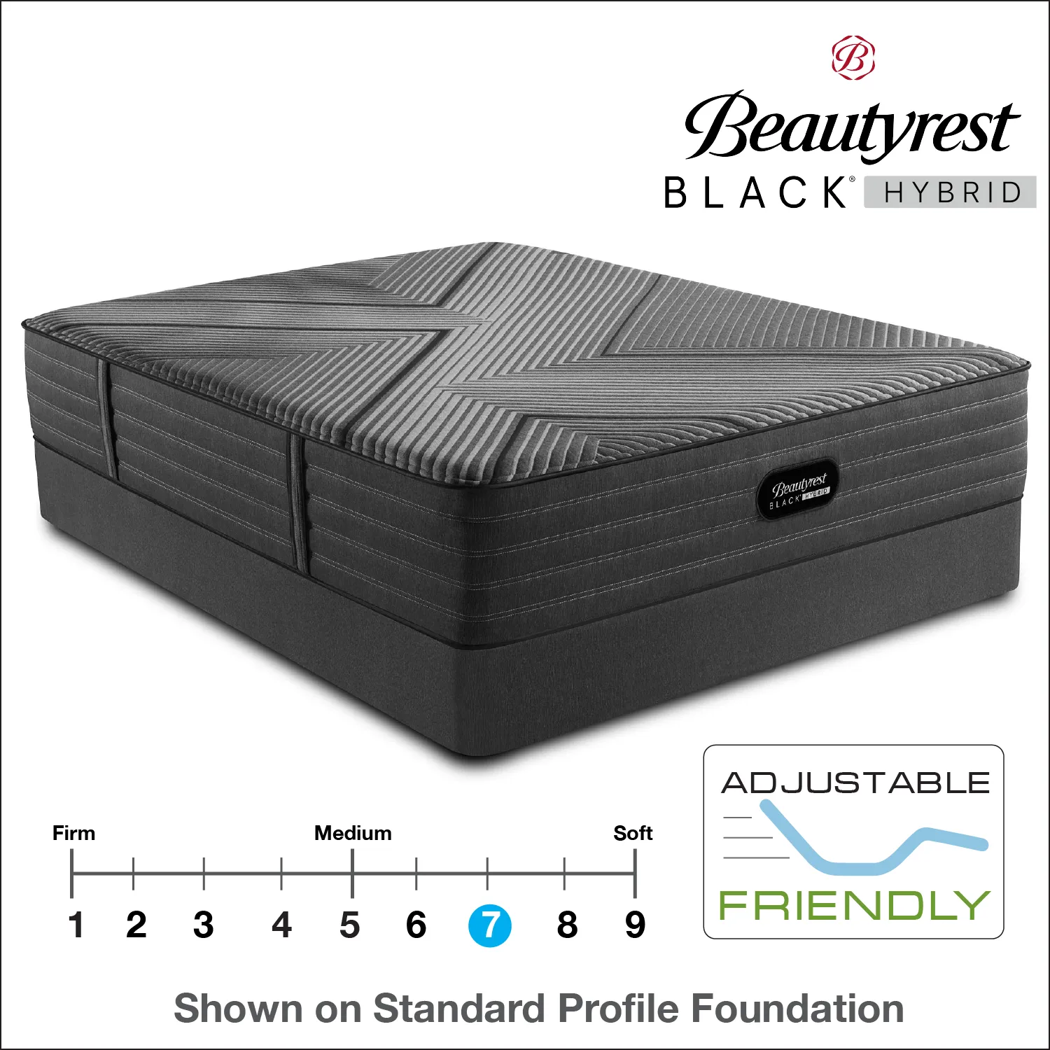 13.5" Beautyrest Black Hybrid LX-Class Plush