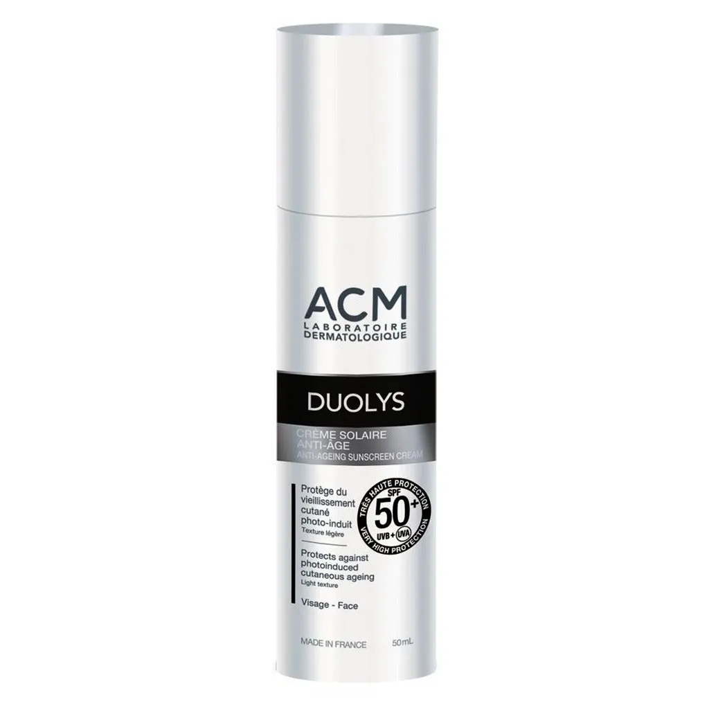 ACM Duolys Anti-Ageing Facial Sunscreen SPF50  With UVA/UVB Protection 50ml