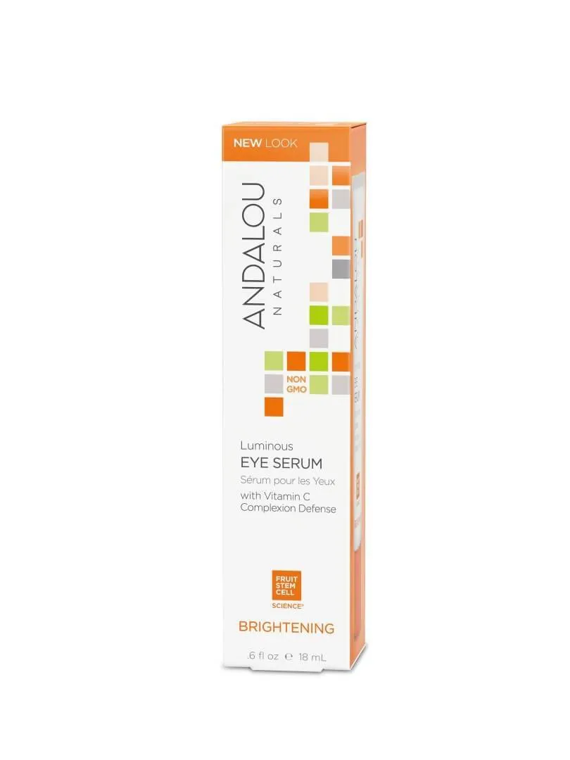 Andalou Naturals - Luminous Eye Serum, 18ml