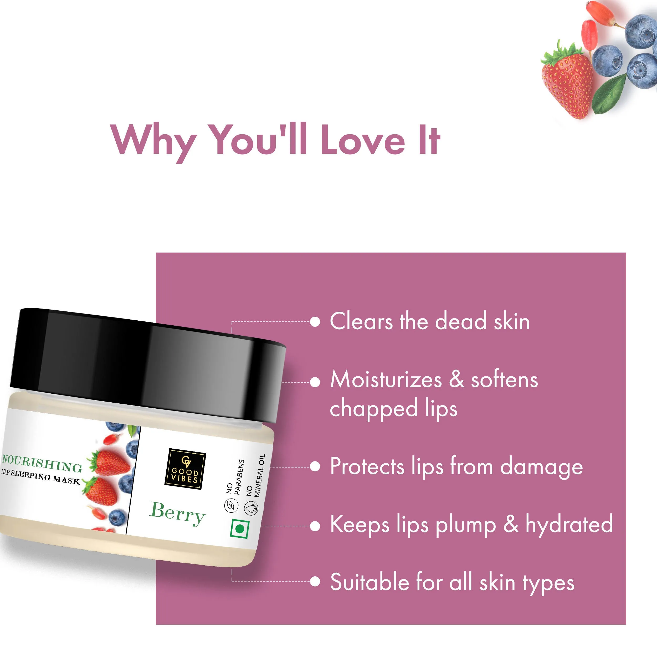 Berry Nourishing Lip Sleeping Mask