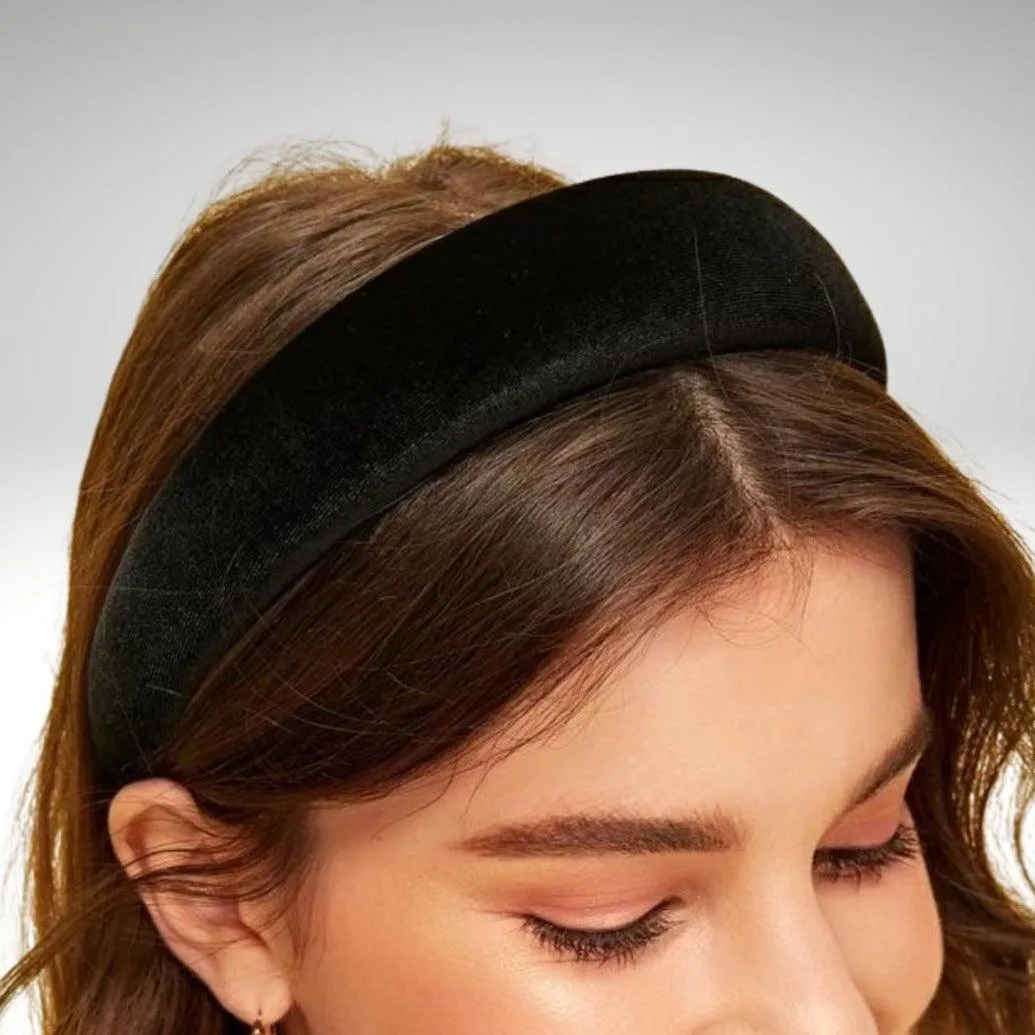 Black Velvet Headband