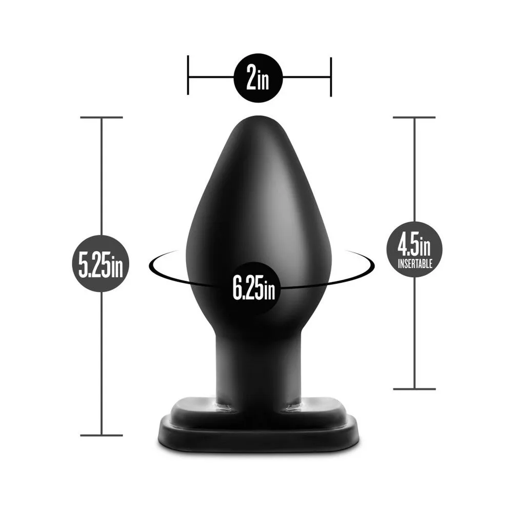 Blush Anal Adventures XL Plug Black