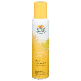 Citrus Magic - Air Freshener Spray Tropical Lemon, 3 Oz (Pack of 6)