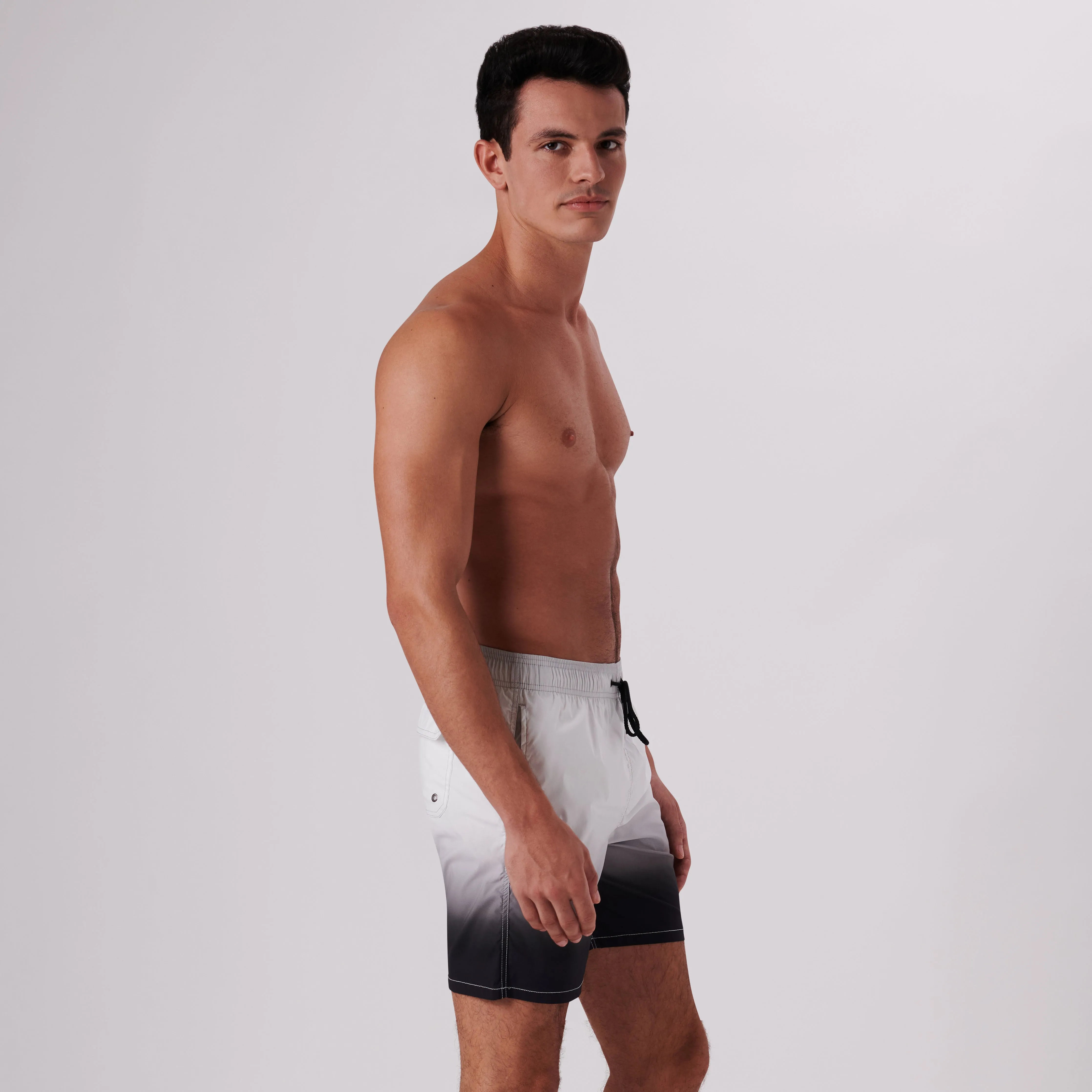 Cosmo Solid Gradient Swim Trunks