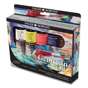 Daler Rowney Georgian Oil Set of 5 x 75ml