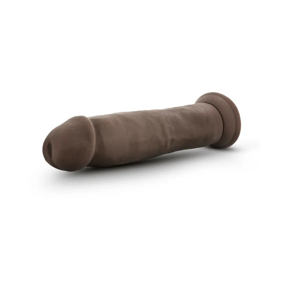 Dr. Skin Realistic 9.5 in. Dildo Brown