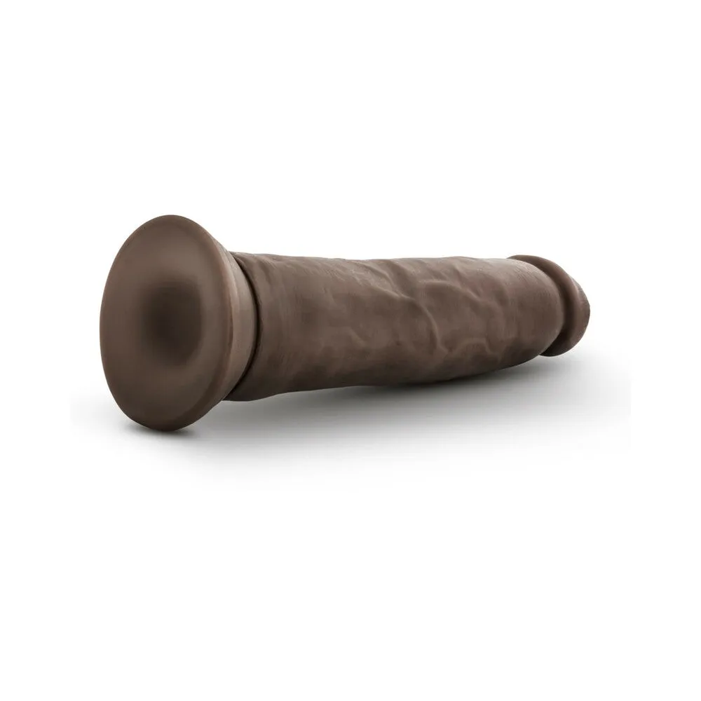 Dr. Skin Realistic 9.5 in. Dildo Brown