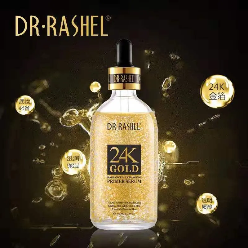 Dr.Rashel 24k Gold Radiance & Anti-Aging Primer Serum - 100ml