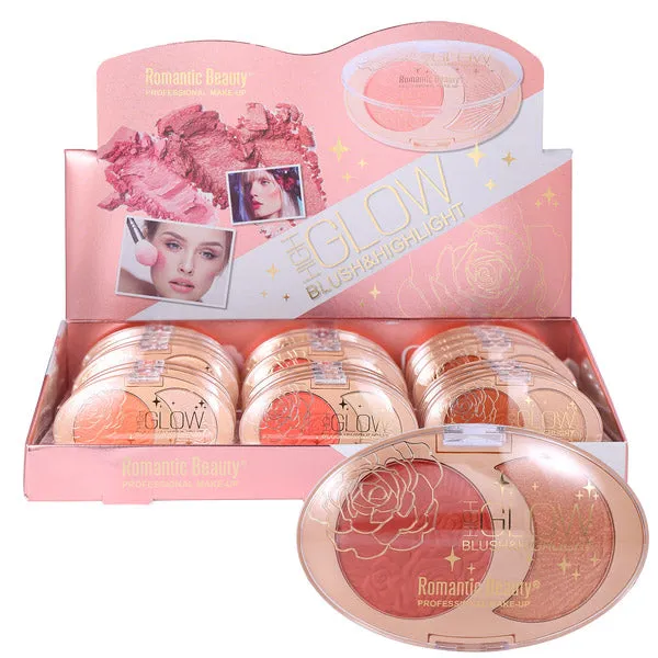 High Glow! Highlighter   Blush Compact (24 units)