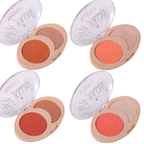 High Glow! Highlighter   Blush Compact (24 units)