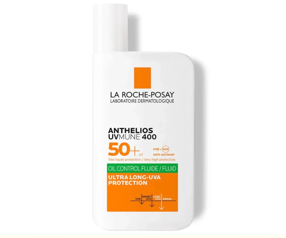 La Roche-Posay Anthelios UVmune 400 Oil Control Fluid SPF50 for Oily Blemish-Prone Skin 50ml (1.7oz)