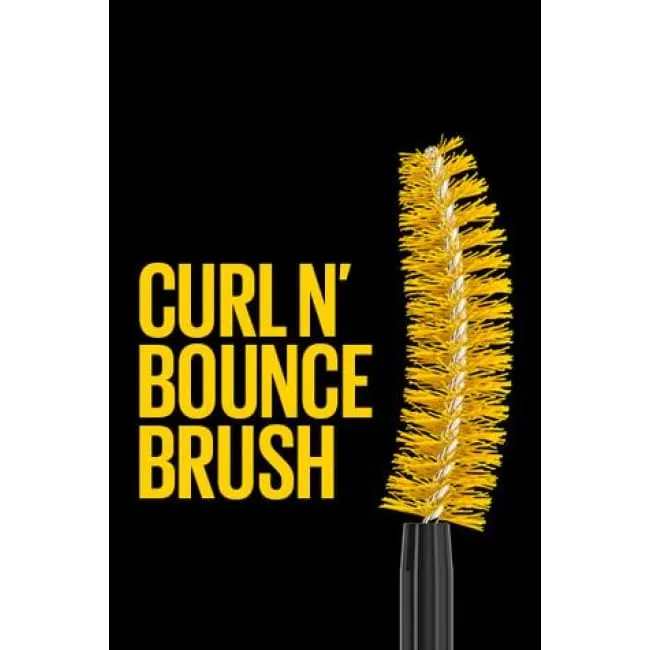 Maybelline Colossal Curl Bounce Volume Waterproof Mascara - Very Black