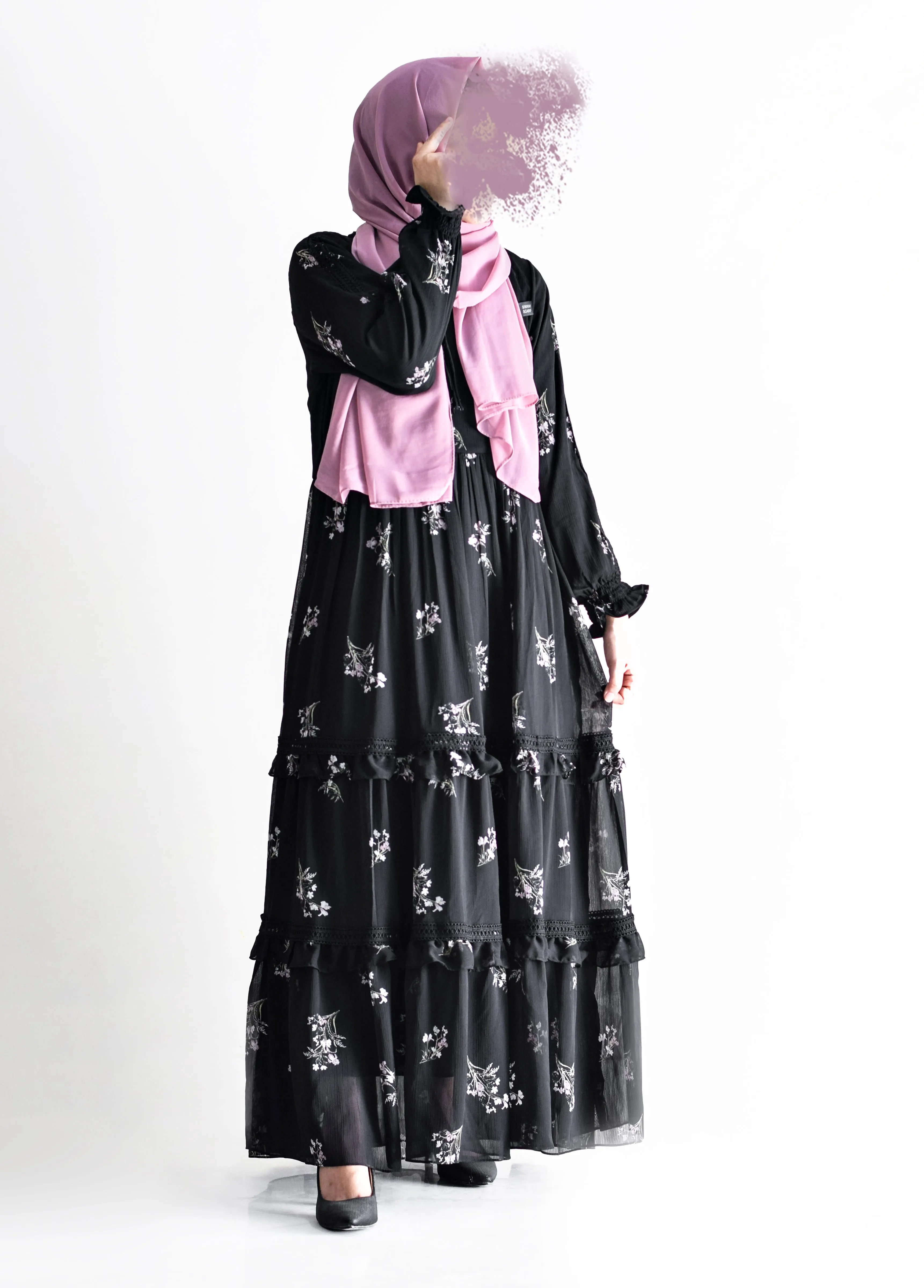 Noir Modest Dress