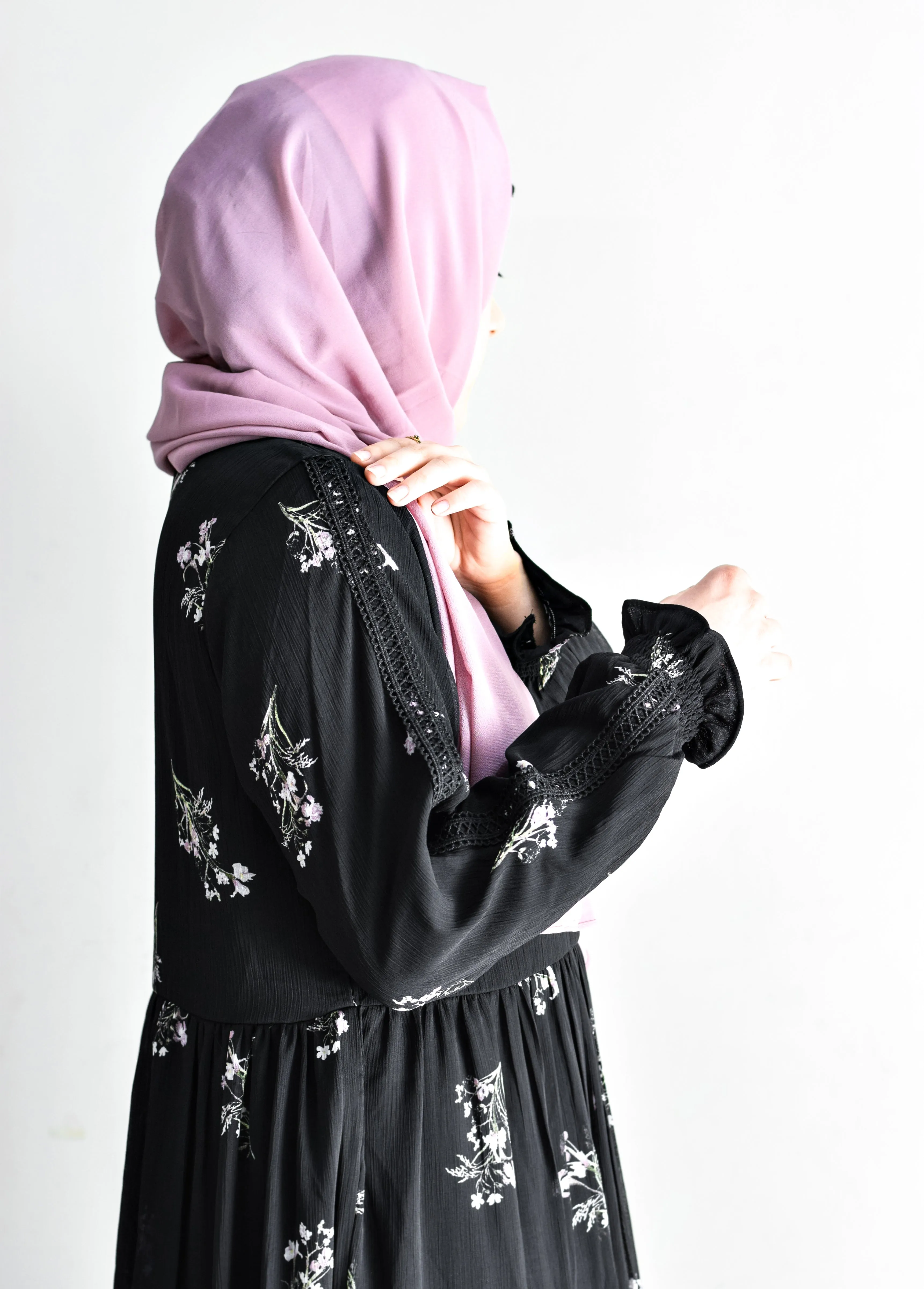 Noir Modest Dress