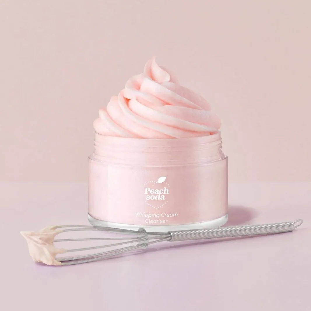 Peach Soda Whipped Cream Pack Cleanser 100ml