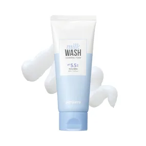 PERIPERA Milk Wash Cleansing Foam PH 50.5 - غسول البشرة