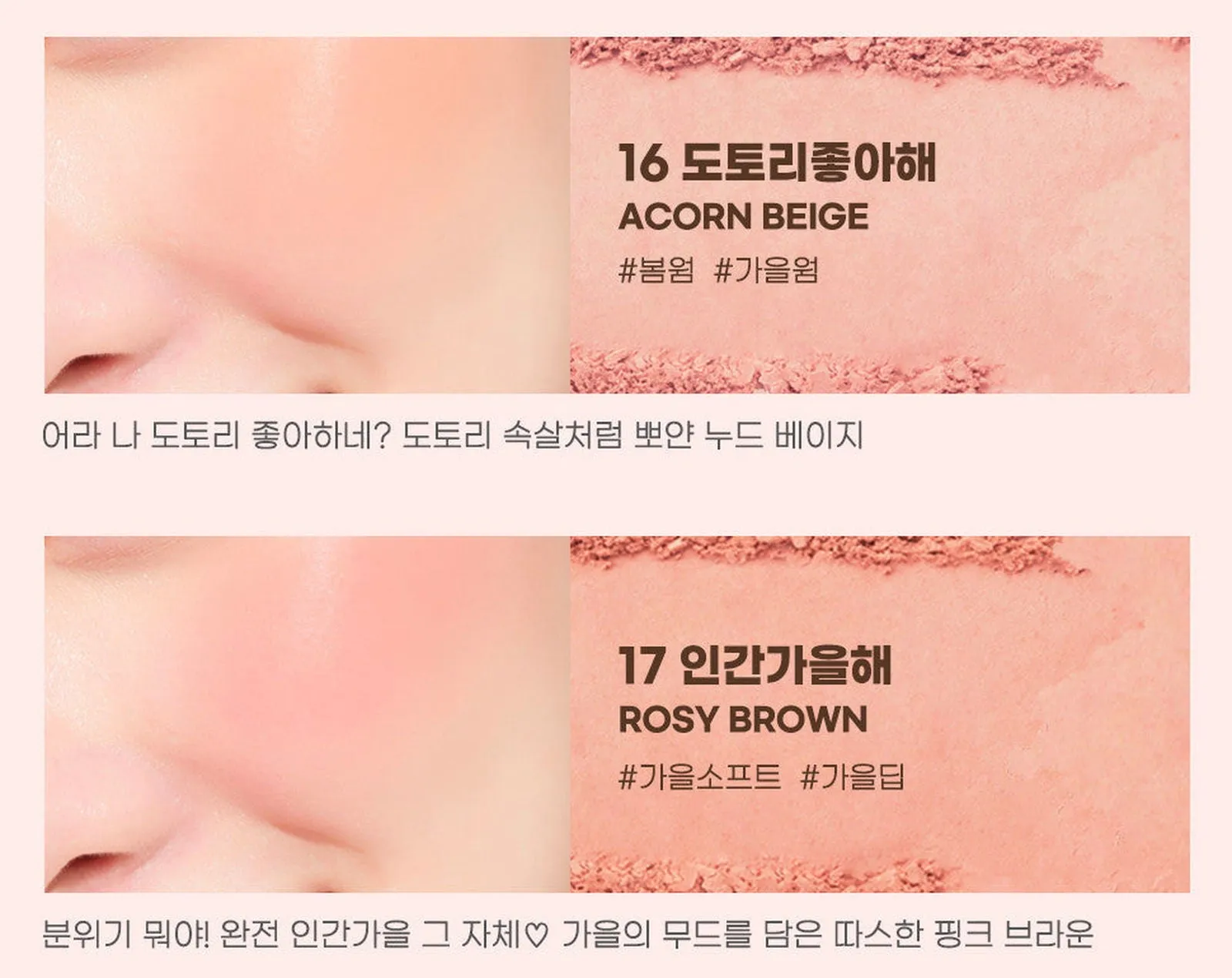 peripera [NEW/Yakgwa Molyip Collection]  Pure Blushed Sunshine Cheek 4.2g