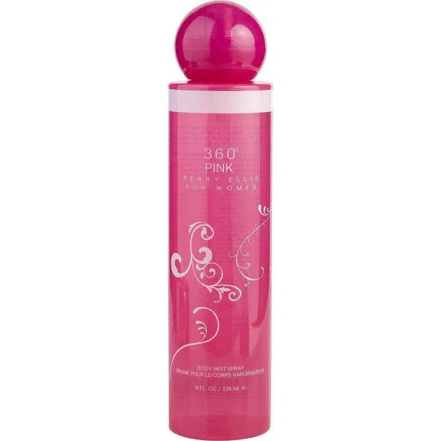 Perry Ellis 360 Degrees Pink Body Mist Spray 236ml