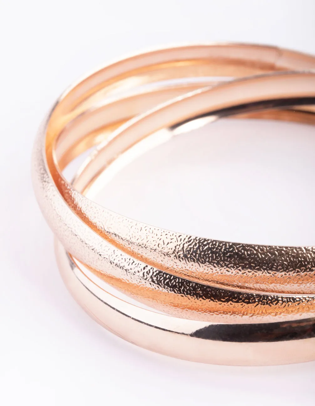 Rose Gold Bangle Bracelet