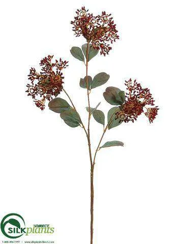 Silk Plants Direct Achillea Spray - Gold Old - Pack of 12