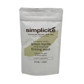 Simplicité Lemon Myrtle Citral Alginate Firming Mask