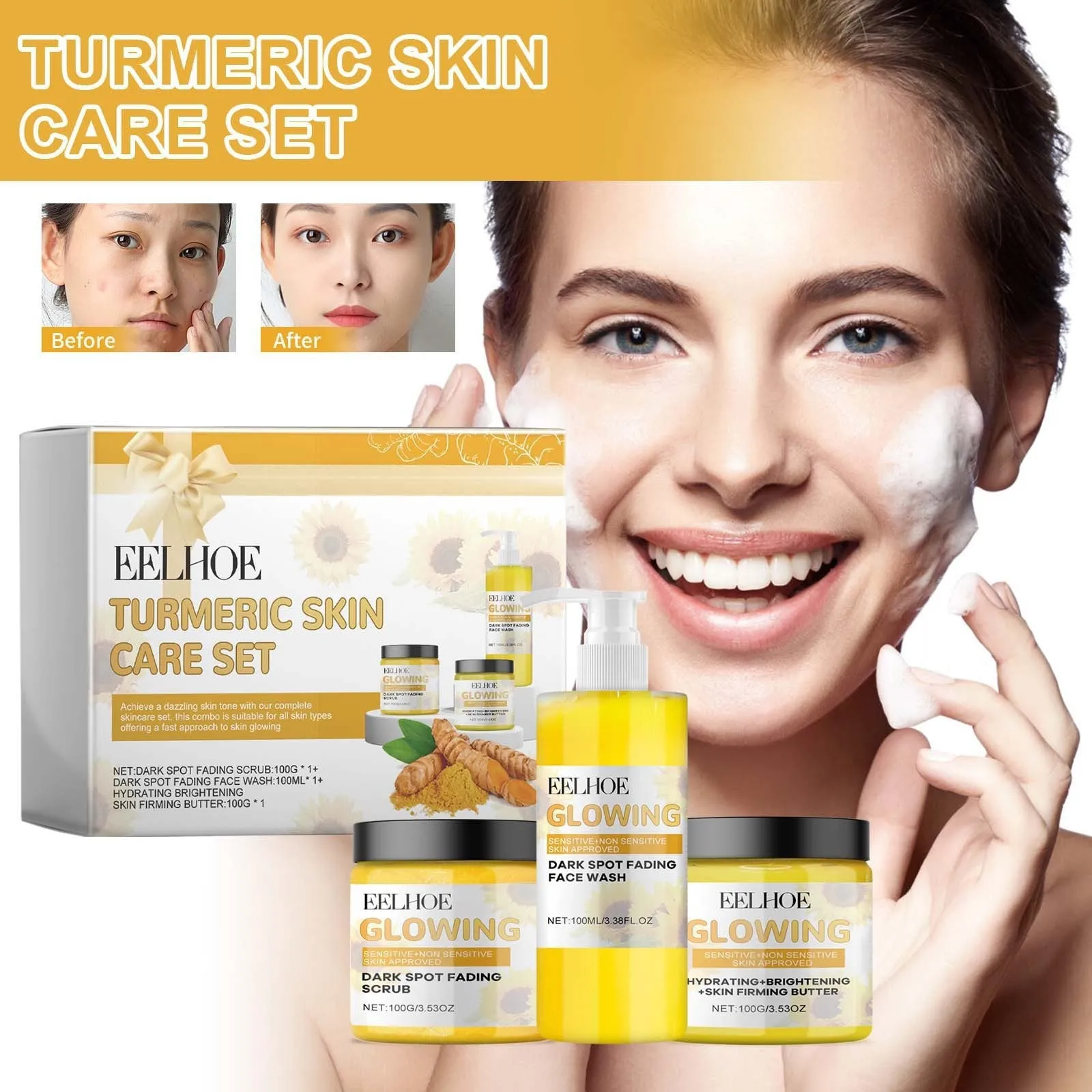 Turmeric Skin Care Set