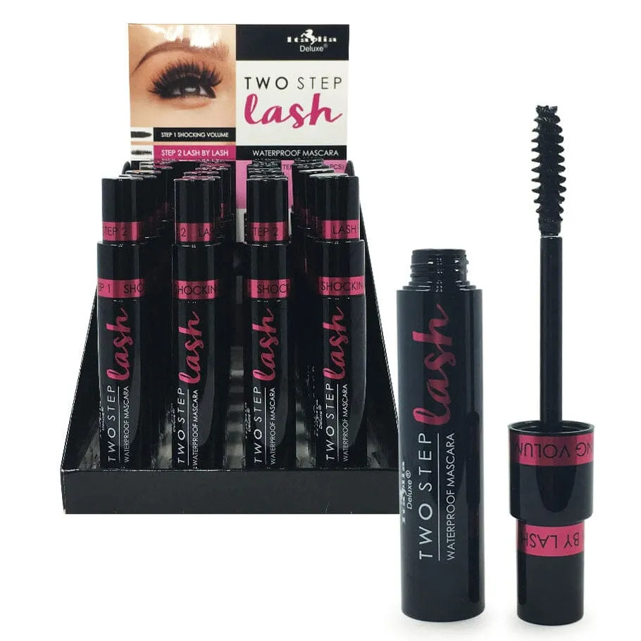 Two Step Lash  Waterproof Mascara (24 units)