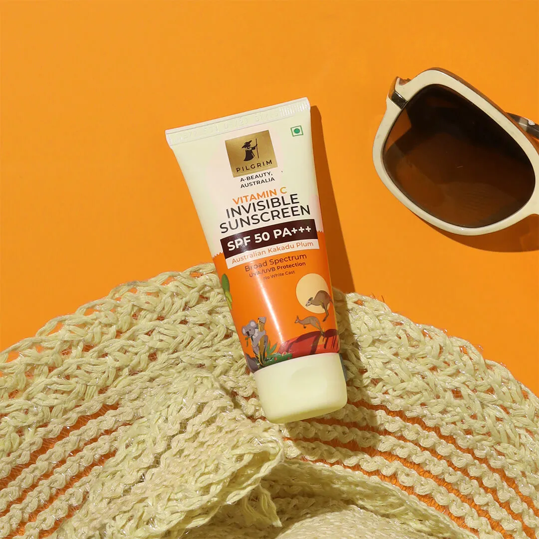 VITAMIN C Invisible Sunscreen SPF 50 PA    Australian Kakadu Plum